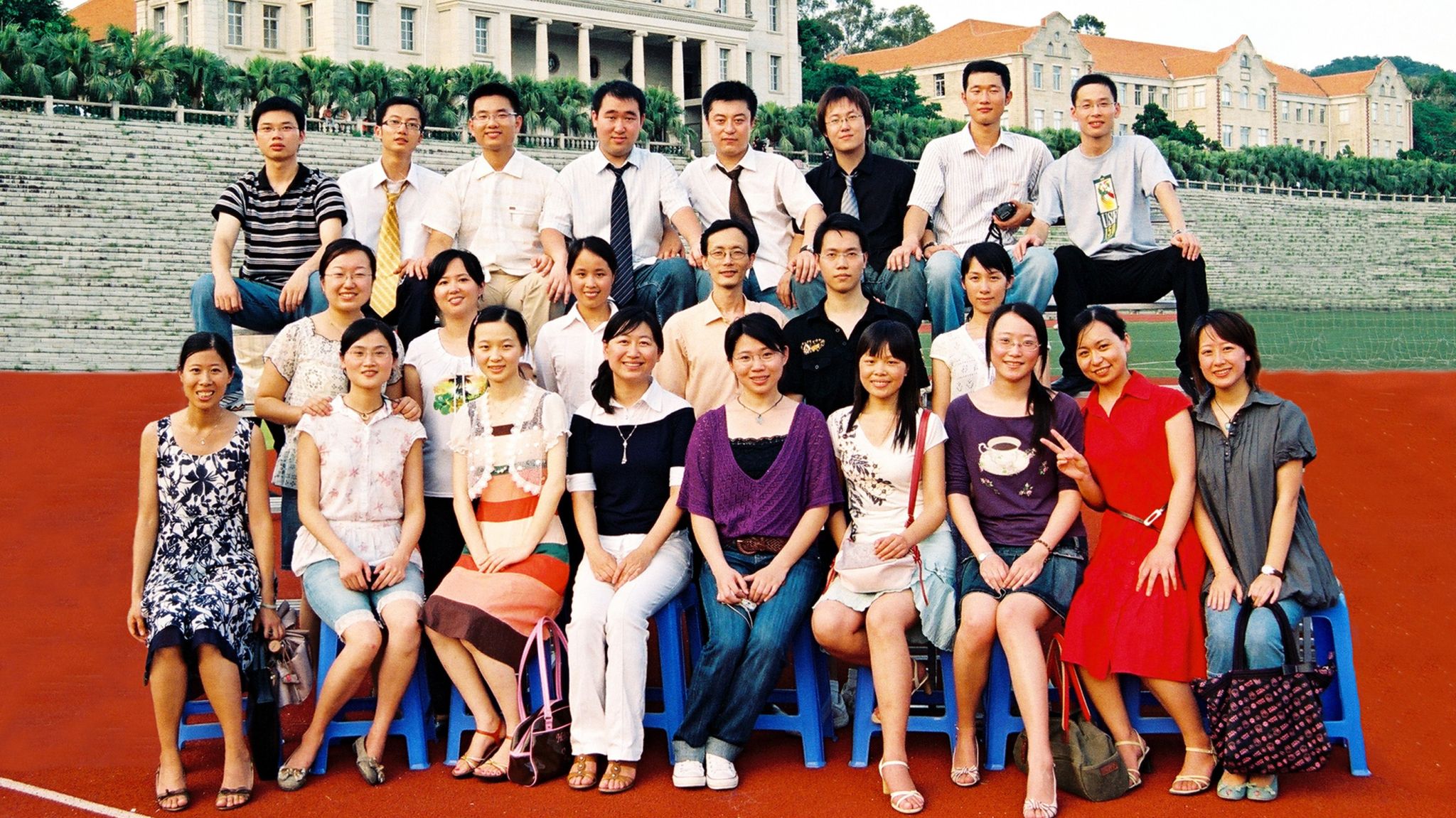 2004屆環境管理（中美班）畢業合影