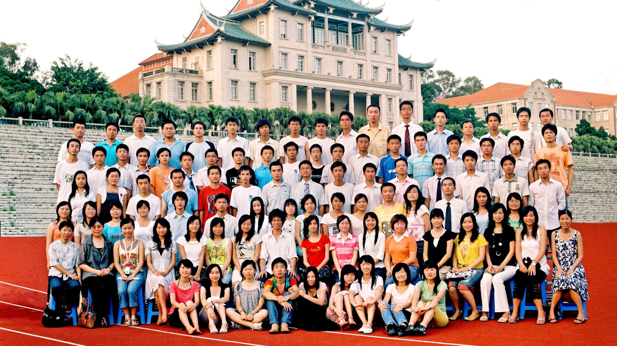 2007屆海洋與環境學院本科生畢業合影