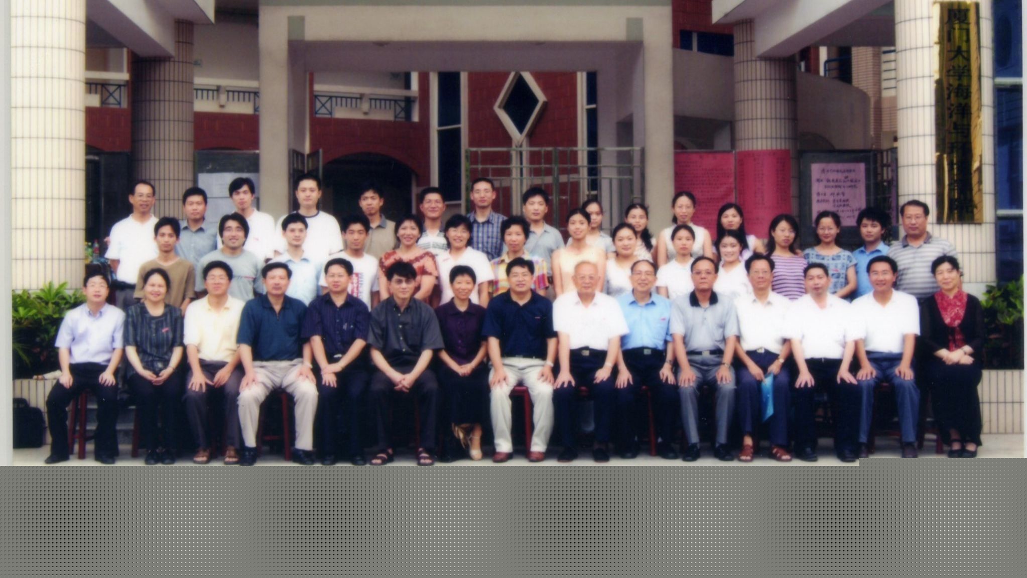2003屆海洋與環境學院研究生畢業合影